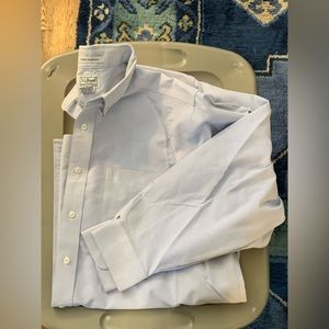 LL Bean dress shirt mens